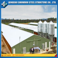 Low Cost Steel Structure Design Chicken Layer House Poultry Shed For Sale